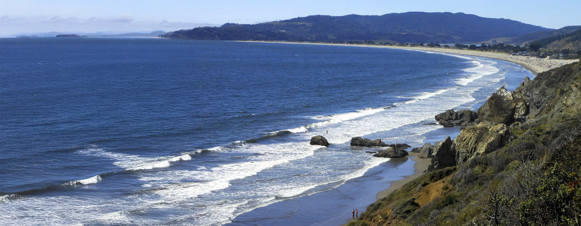Waterside photo near Bolinas in Marin County for Bay Leaves local cannabis delivery service